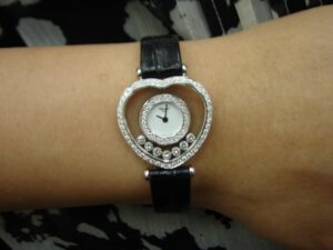 流當蕭邦錶 CHOPARD Happy Diamonds 愛心快樂鑽