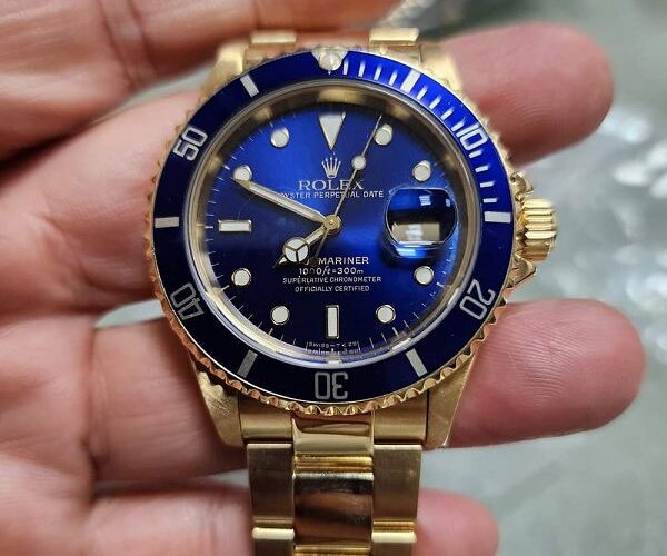 流當手錶拍賣 原裝 ROLEX 勞力士 16618 藍水鬼 9成新 喜歡價可議 UJ036